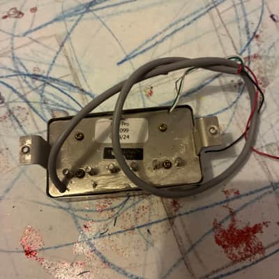 Gibson Burstbucker Pro 2024 Neck Humbucker 4-Conductor wire 7.2k Alinco V- Nickel image 3