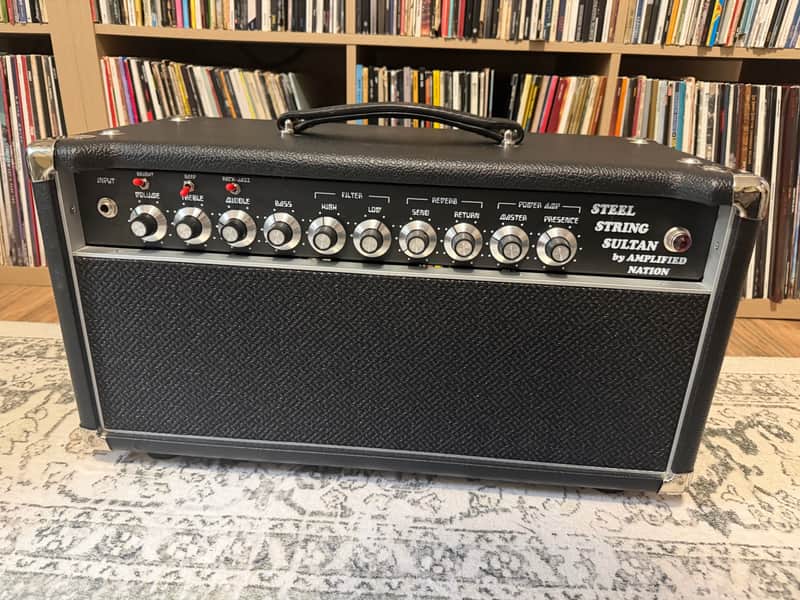Amplified Nation Steel String Sultan 100 watt Head 2019 - Black