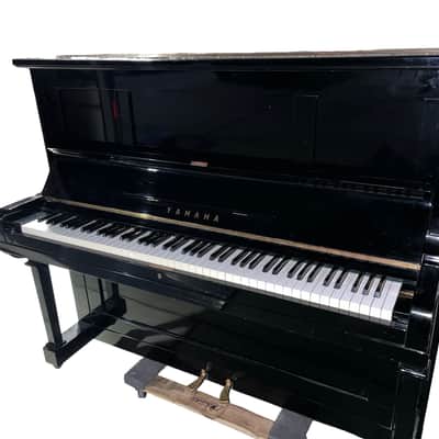 Yamaha U2 50” Upright Piano 1963 - Ebony image 1