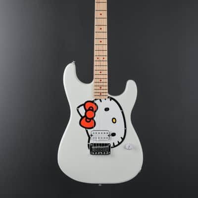 Squier Hello Kitty Stratocaster - White image 4