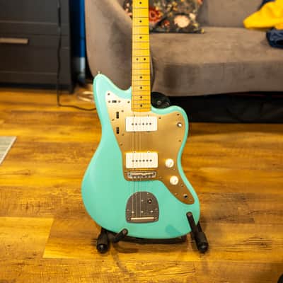 Squier 40th Anniversary Vintage Edition Jazzmaster 2022 - Present Satin Sea Foam Green image 20