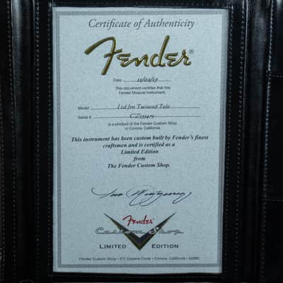 Fender Custom Shop Ltd Twisted Tele Journeyman Relic Wide Fade 2 Tone Sunburst 2017 ~ Secondhand image 7