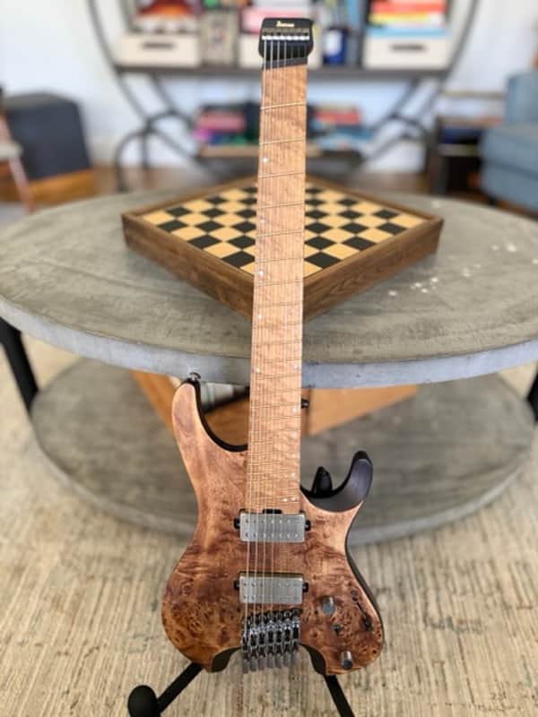 Ibanez QX527PB 7-String - Antique Brown Stain | Reverb