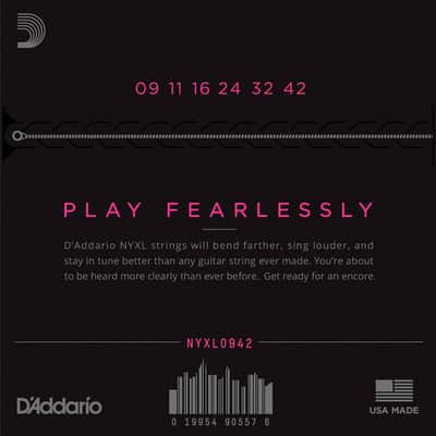 NYXL0942 09/42 Super Light D'Addario image 7