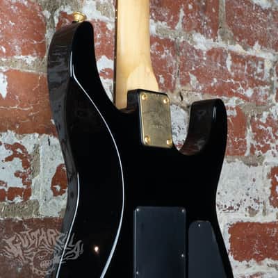 Grover Jackson Dinky Left Handed DKL-A66 1996 Trans Black MIJ Japan image 9