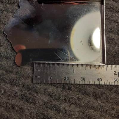 Unbranded Mandolin Tailpiece Cover - Chrome image 7