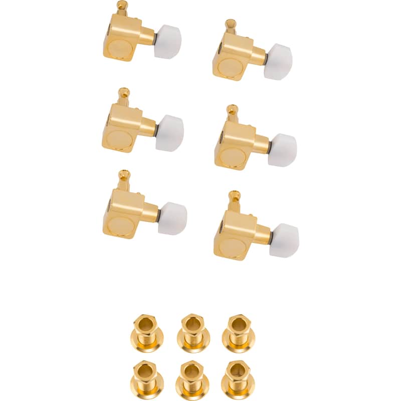 Fender Trim 真鍮製 フィッティングキット付き Fender 099-0846-200 Deluxe Stratocaster / Telecaster Tuning Heads
