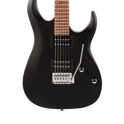 Cort X Series 100 Double Cutaway Electric Guitar - Open Pore Black (X100OPBK) image 3