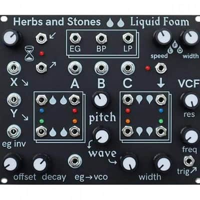 Herbs and Stones Liquid Foam (eurorack) (BPNYC) image 1
