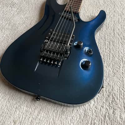 ESP Horizon MIJ 1990 - Gunmetal Blue image 2