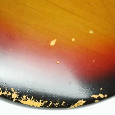 1969 Vintage Fender Jazz Bass Alder 4-Bolt Sunburst BODY ~Original Finish~ 1960s USA Early-CBS image 22