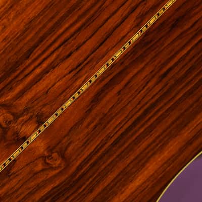 2008 Gallagher G-70M 12-Fret Madagascar Rosewood Dreadnought Guitar (VIDEO! Ready to Go) image 13