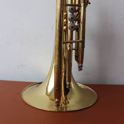 Dynasty Marching Bb French Horn w/York AL-TRU 9L Mouthpiece image 4