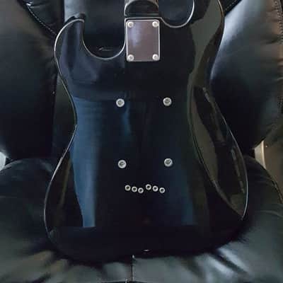 Jay Turser Sears Silvertone clone 2011 - Black metalflake image 4