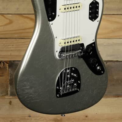 Fender Custom Shop '63 Jaguar Electric Guitar Aged Inca Silver w/ Case image 1