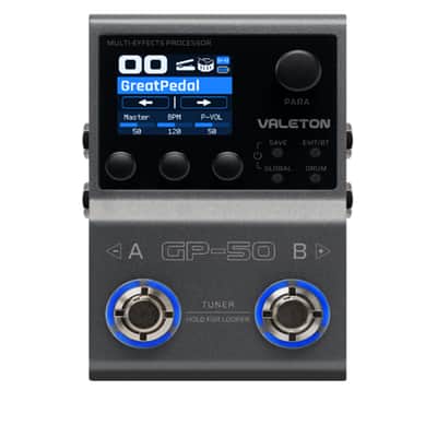Valeton GP-50 Next Generation Compact Multi Effects Processor SnapTone & IR Loader image 1