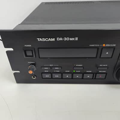 Tascam - DA-30 MKII - Digital Audio Tape Deck - Pro DAT with XLR's - New Belts image 3