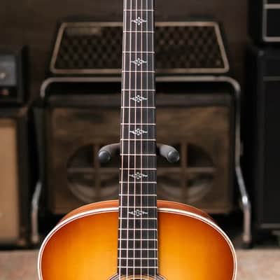 Taylor Gold Label 814e Honduran Rosewood Super Auditorium Acoustic/Electric Guitar - Burst Top with Hardshell Case image 4