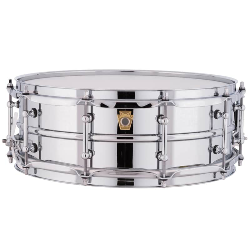 Ludwig LM400T Supraphonic 5x14 Smooth Shell, Tube Lugs Snare Drum image 1