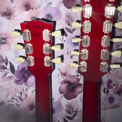 1998 Gibson EDS-1275 Doubleneck - Heritage Cherry (All Original w/ OHSC & Shroud) image 3