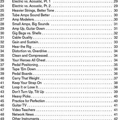 101 Guitar Tips - Stuff All the Pros Know and Use image 3