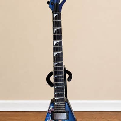 Dean Dave Mustaine VMNT Graphic Flying V Electric Guitar – Rare Discontinued Model image 4