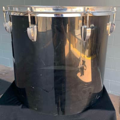 70's Ludwig Smoke Vistalite 14x16" Concert Tom image 3