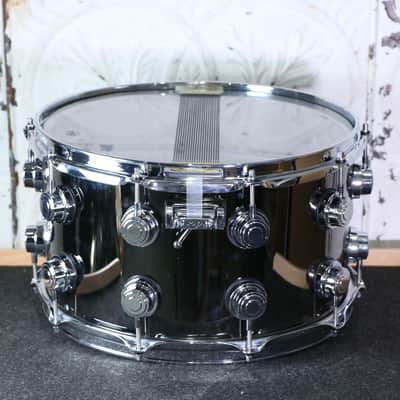 DEMO DW Collectors Black Nickel over Brass Snare Drum 14X8in image 4