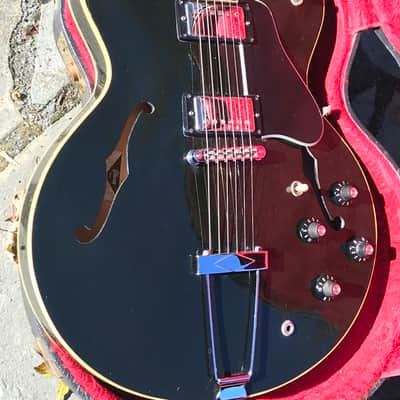 1981 Gibson ES 335 Rare Ebony finish image 13