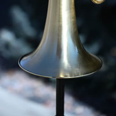 Bb Bass Trumpet - Scratched and Buffed Lacquer - NEW student model / great as a secondary or marching horn image 4