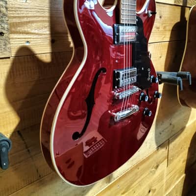 Guild Starfire DC SF1DC/CHR Cherry Red image 3