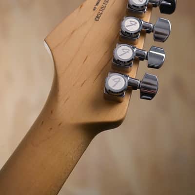 Fender American Elite Stratocaster Electric Guitar in Ocean Turquoise Metallic image 6
