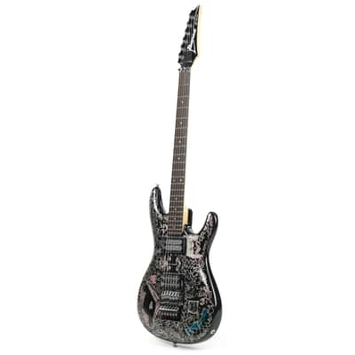 2008 Ibanez JSBDDG Black Dog Owned by Josh Rand image 2