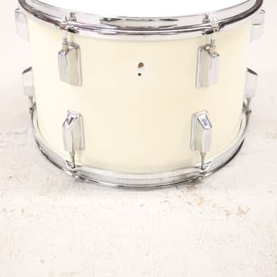 Apollo 9x13 Rack Tom Drum White Wrap Vintage 1980's MIJ image 7