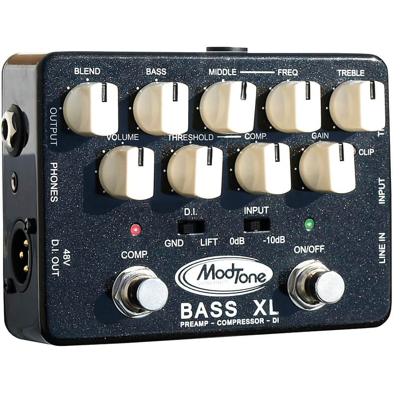 Modtone MT-BX Bass XL Preamp and Compressor image 1
