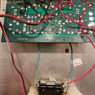 Vintage Electro Harmonix Big Muff PI V6 1981 Fuzz Pedal Guitar image 10