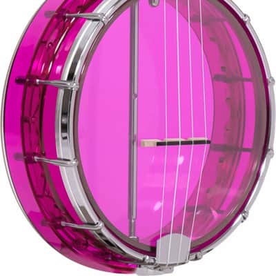 Gold Tone Little Gem Concert Banjolele, Amethyst image 2