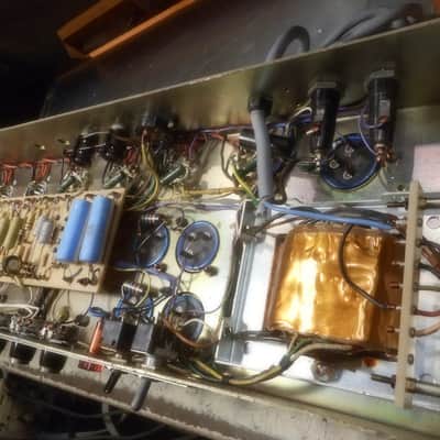 Marshall JMP 1992 Super Bass 2-Channel 100-Watt Guitar / Bass Amp Head 1972 image 15