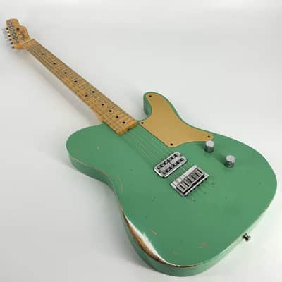 2013 Fender Custom Shop Jason Smith Masterbuilt Cabronita Telecaster Relic - Celadon Green image 10