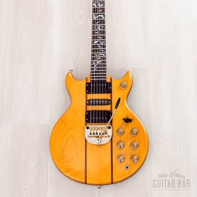 1980 Greco GO-III Speed Way Non-Catalog Set Neck HSH Vintage Guitar Natural, Japan Fujigen image 2