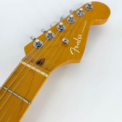 2020 Fender American Ultra Stratocaster HSS – Texas Tea image 9