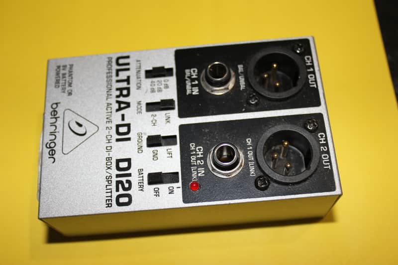 Behringer Ultra-DI DI20 2-Channel Active Direct Box / Splitter image 1