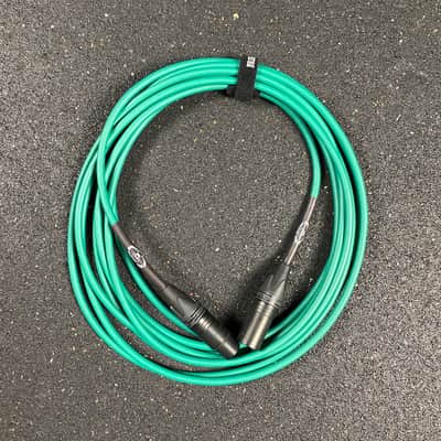 20 Foot XLR cable - Green | Bright Side Sound Machine image 1