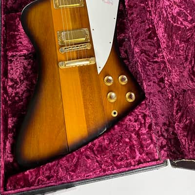 Gibson Bi- Centennial Firebird 1976 Sunburst, Gold Hardware, Great player, Deluxe Hardshell case image 10