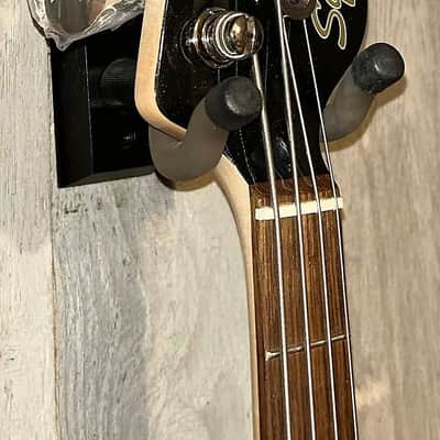 New Squier Paranormal Rascal Bass HH in Metallic Black, Support Brick N Mortar Stores, Shop Here! image 6