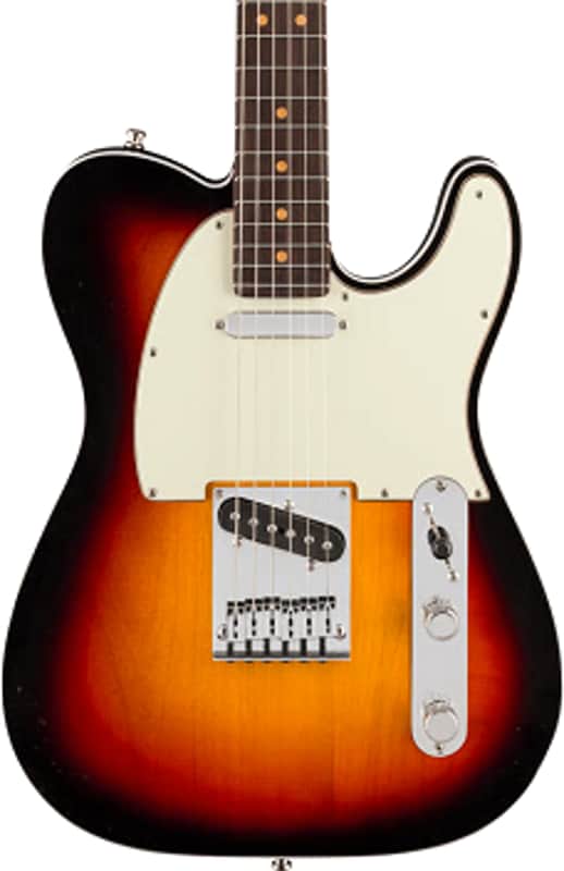 Fender American Ultra Luxe Vintage '60s Custom Telecaster Electric Guitar. Rosewood Fingerboard, 3-Color Sunburst TGF33 image 1