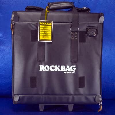 RockBag  19" 3U Three Space Rack Bag with Wheels & Shoulder Strap Model 24320B by Warwick image 3