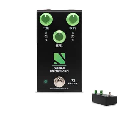 New - Keeley Electronics Noble Screamer Overdrive & Boost Guitar Effect Pedal image 1
