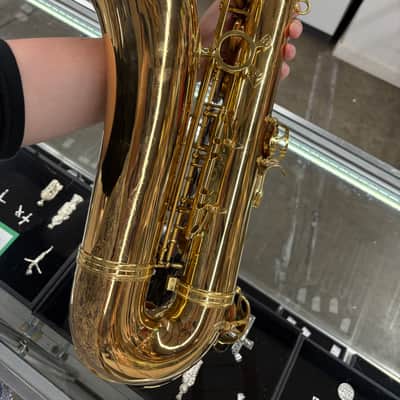 Hollywood Winds H-603L Tenor Saxophone Gold Finish w/ Case & Accessories image 11