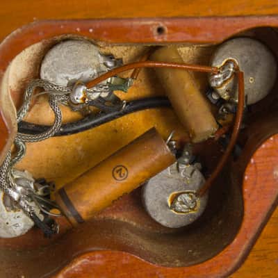 Gibson Les Paul Model Solid Body Electric Guitar (1954), ser. #4-0379, period brown hard shell case. image 14